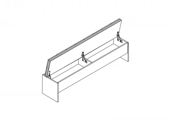 Скамья 1400 спальня "Глазго"