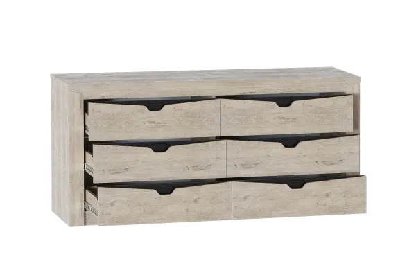 Комод с 6 ящиками "Соренто" спальня